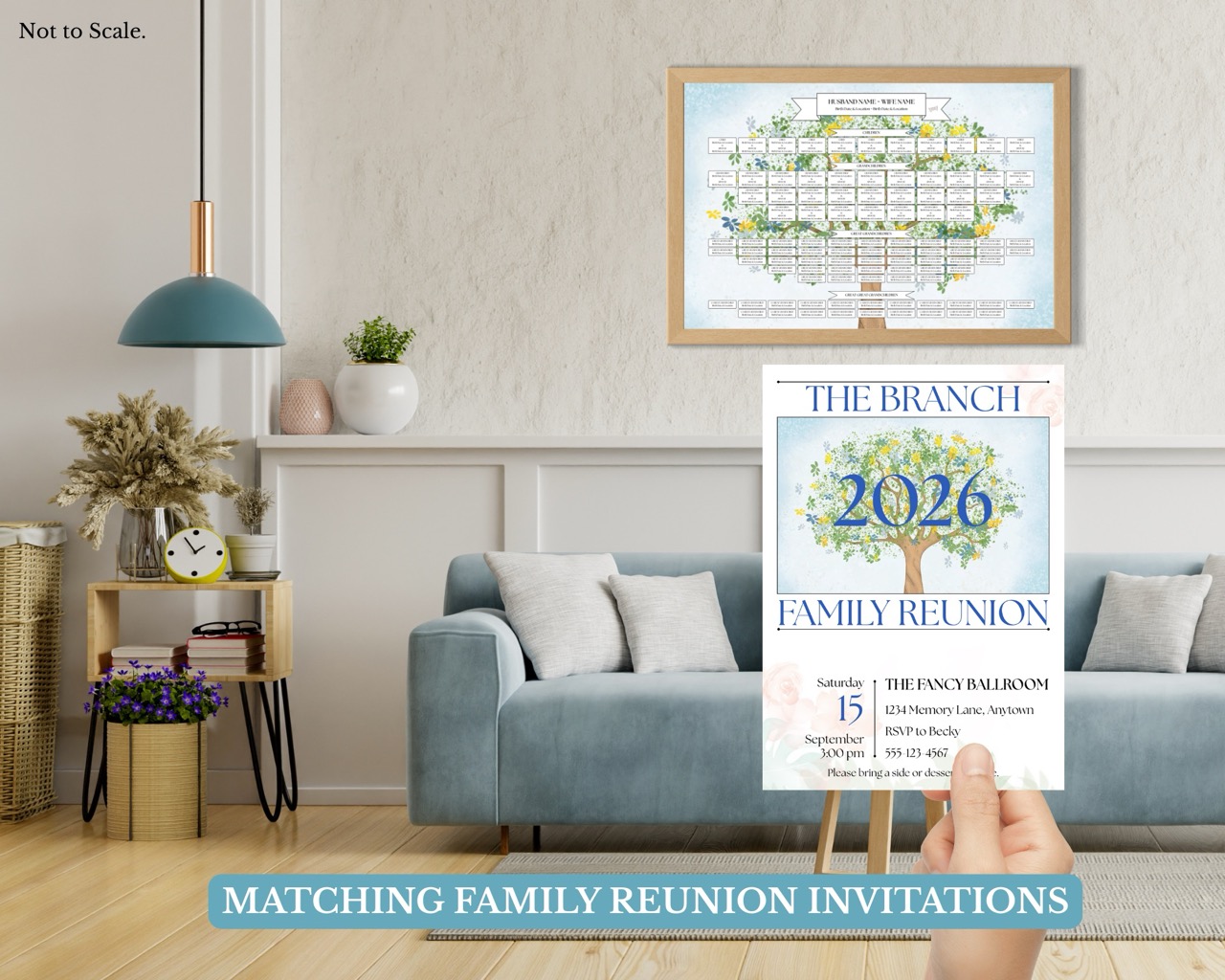 5 Generation Descendant Chart