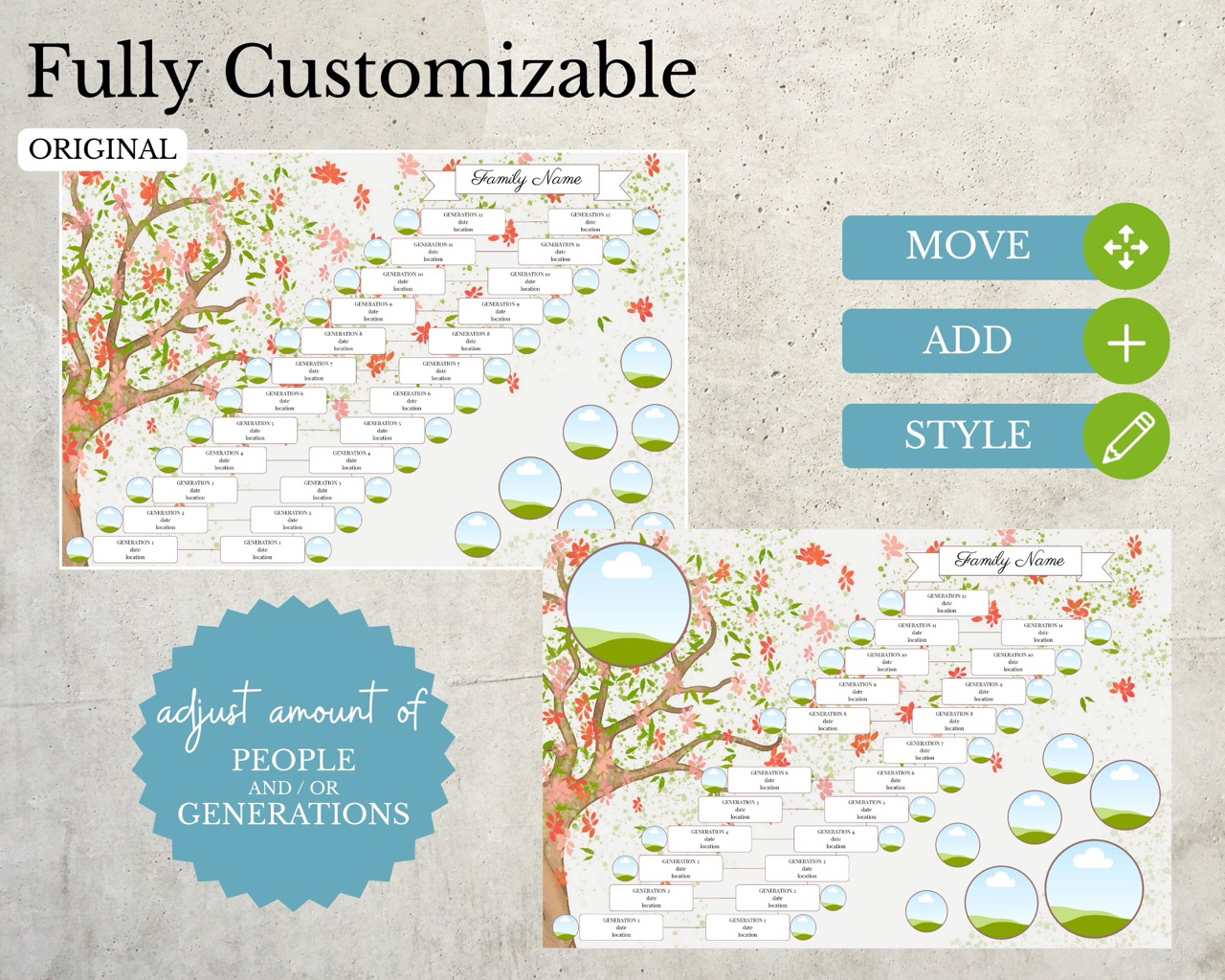 12 Generation Family Tree