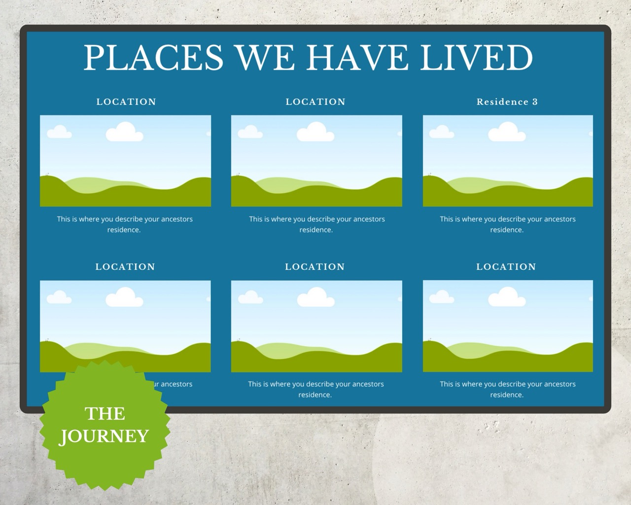Family History Canva Website