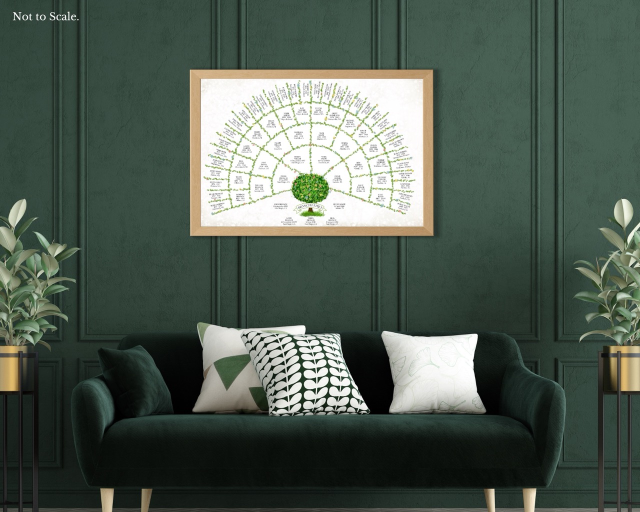 6 Generation Family Tree Fan Chart