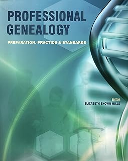 Learn Genealogy Book Professional Genealogy by Elizabeth Shown Mills