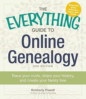 Learn Genealogy Book The Everything Guide to Online Genealogy by Kimberly Powell