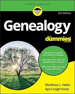 Learn Genealogy Book Genealogy For Dummies by Matthew L. Helm, April Leigh Helm