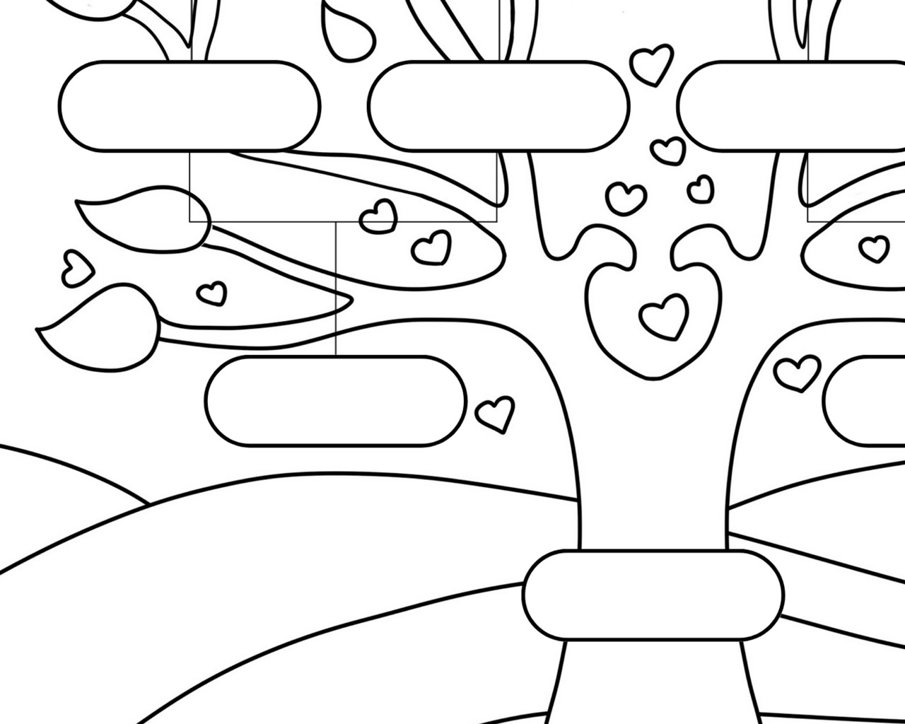 Genealogy Coloring Page