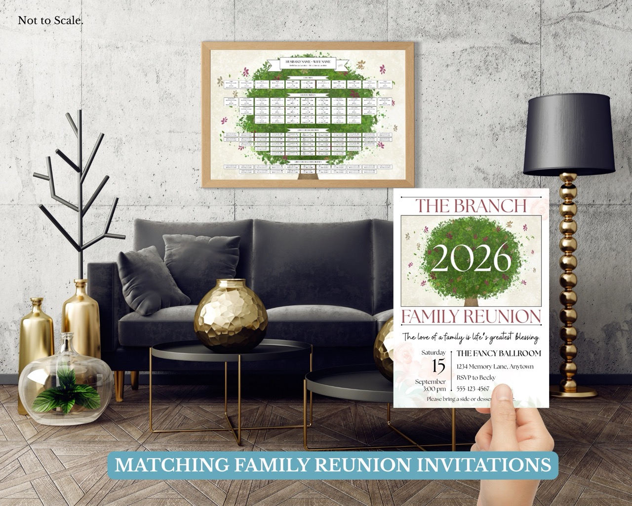 5 Generation Descendant Chart