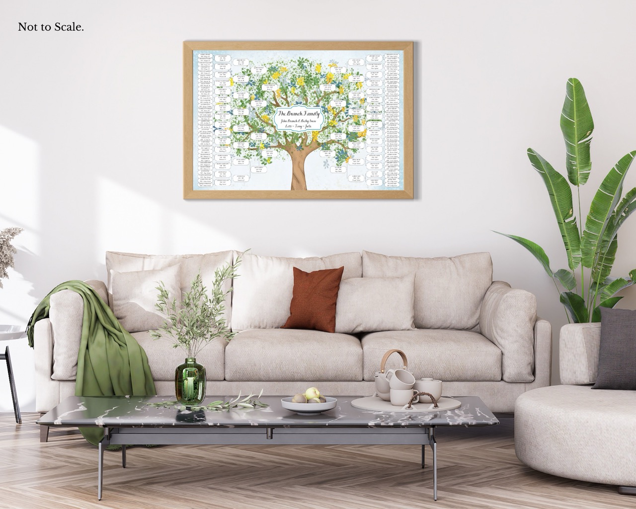 Printed Family Tree Chart