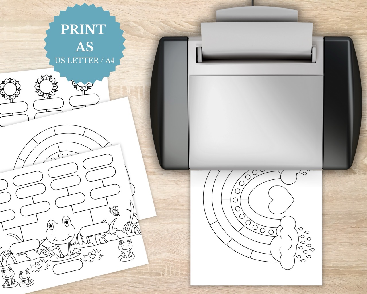 Genealogy Coloring Pages