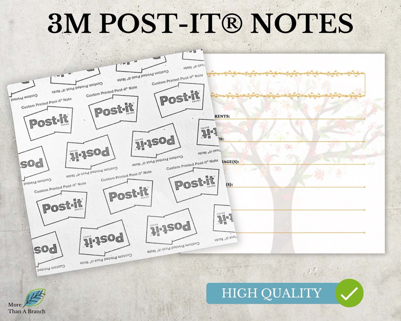 Genealogy Post-It
