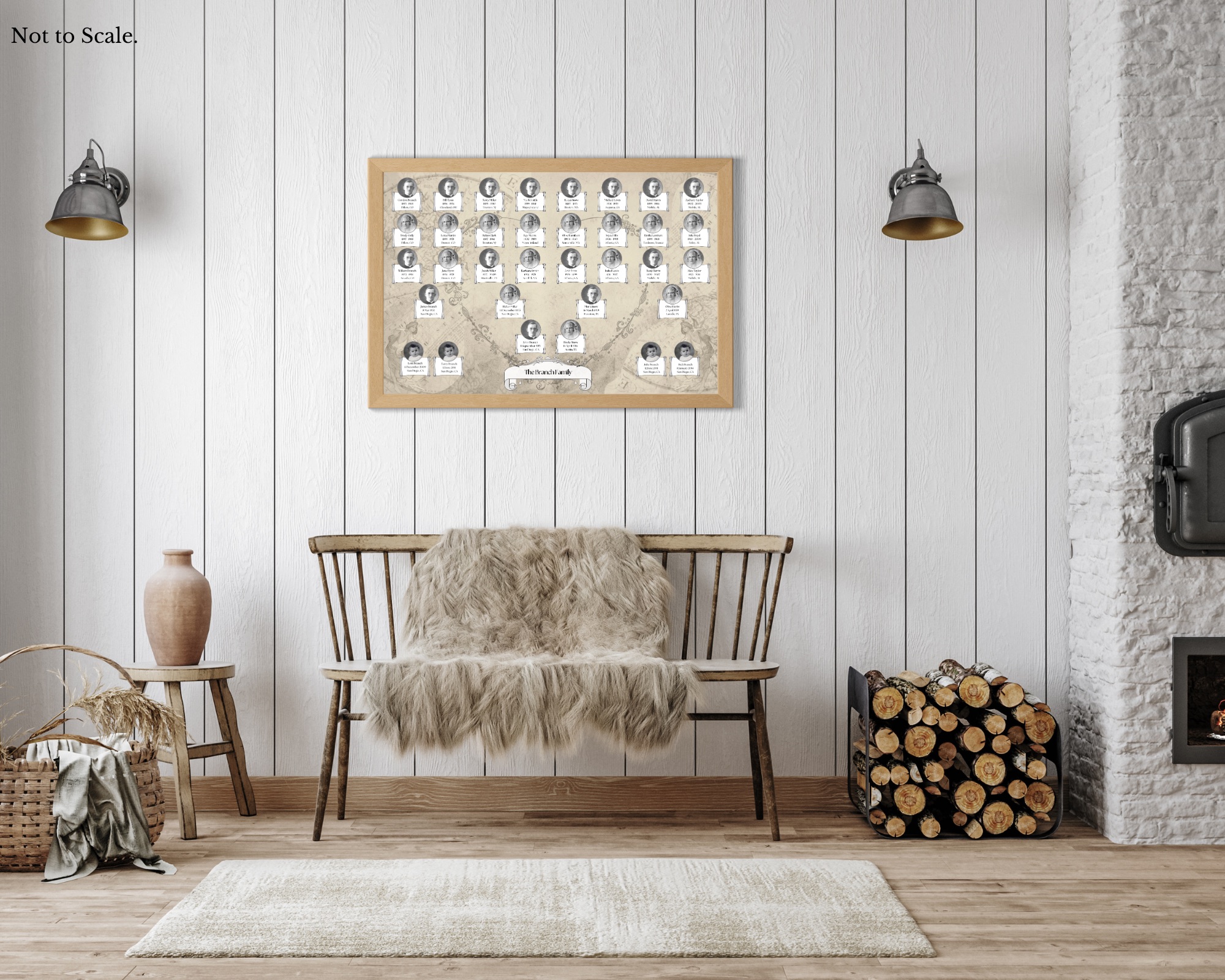 Vintage Family Tree Template